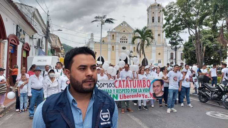 Líderes sociales de la zona del Catatumbo solicitan participación en las mesas de diálogo con el Eln./ Foto: Cortesía.