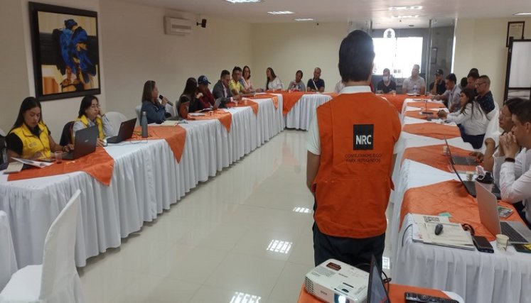En Ocaña se adelantó un encuentro con los enlaces, personeros y miembros de las mesas de víctimas para trazar planes.