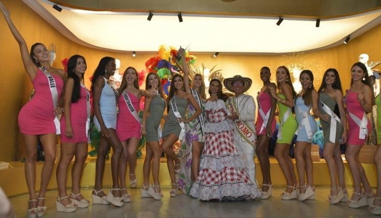 Adriana Numa se contagió de la alegría del carnaval de Barranquilla