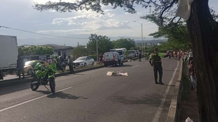 Dos abuelas murieron arrolladas en la vía principal de Atalaya, en Cúcuta