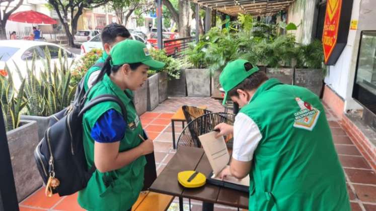 Técnicos del catastro multipropósito adelantan visitas en predios de Los Caobos/Foto Cortesía