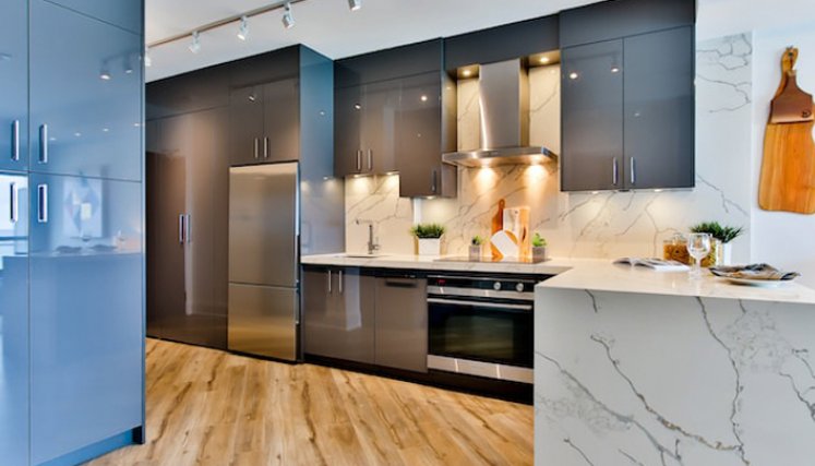 Cocina de contenido comercial