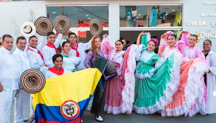 Grupo ‘Danzas de mi Colombia’ triunfó en Paraguay