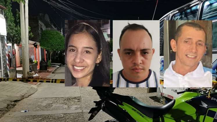 Víctimas: Heidy Suárez, Elexer García y José Suárez. 