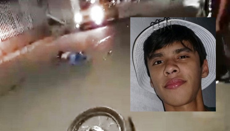 El carro involucrado en el hecho fue encontrado a pocas cuadras de donde ocurrió el siniestro vial.