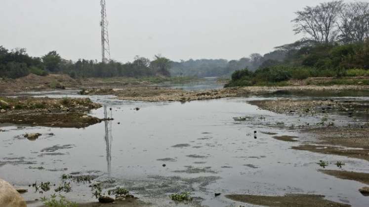 Río Pamplonita, a donde van a parar las aguas servidas de Cúcuta./Foto archivo