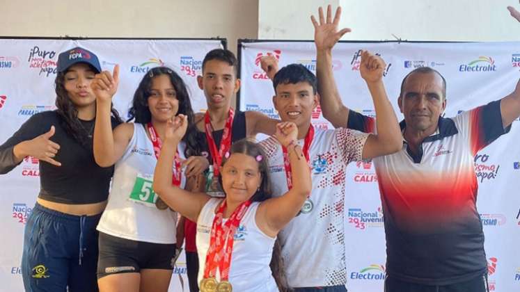 El paratletismo de Norte de Santander tuvo un excelente desempeño en el Nacional de Cali.