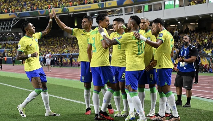 El seleccionado de Brasil arrancó fuerte la eliminatoria sudamericana.