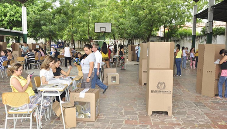 Jornada de elecciones. 