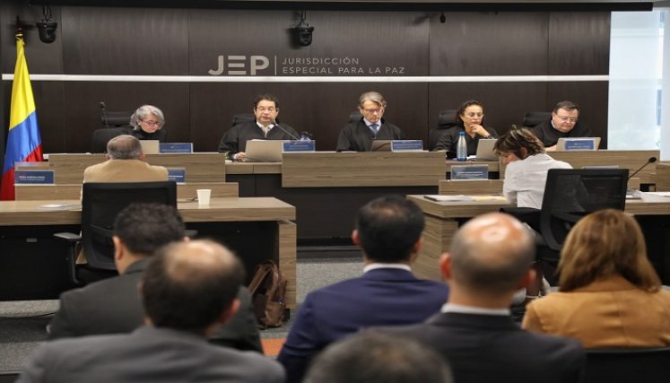 Audiencia de la JEP