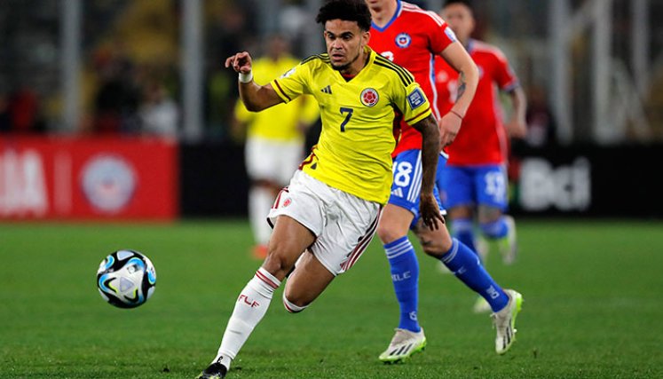 Luis Díaz, Selección Colombia. 