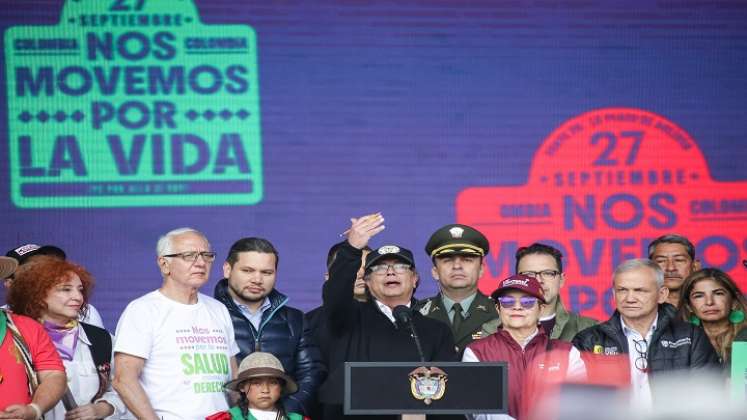 Marcha de la vida en Colombia