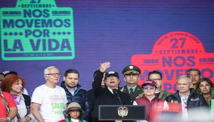 Marcha de la vida en Colombia