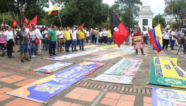 Marcha de Petro. / Foto: Cortesía / La Opinión
