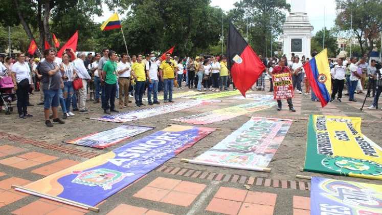 Marcha de Petro. / Foto: Cortesía / La Opinión