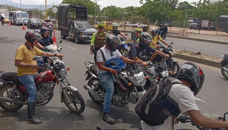 Operativos de tránsito Cúcuta