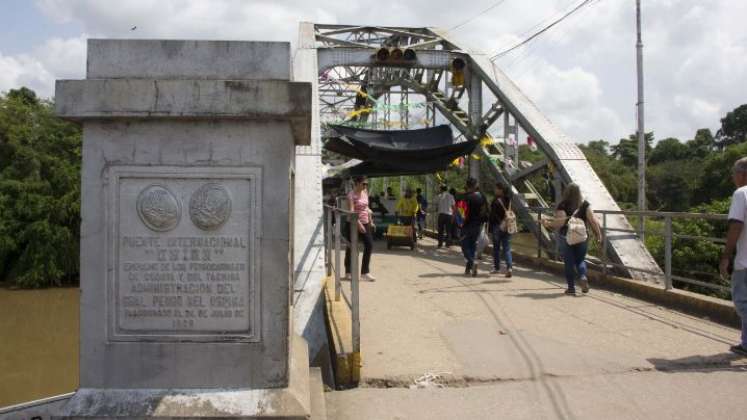 Puente La Unión en Puerto Santander. / Foto: Archivo / La Opinión 