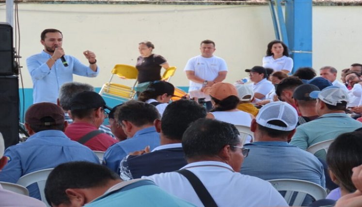 En el Catatumbo se suscriben convenios para reactivar el sector agropecuario. / Cortesía.