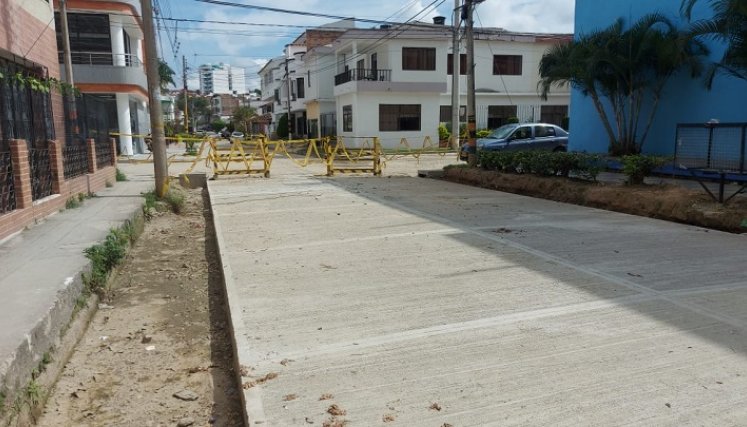 Entre los vecinos de La Primavera hay malestar por la demora en la ejecución de las obras./ Foto Cortesía.