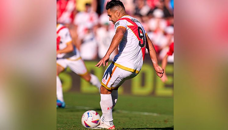 Radamel Falcao, Rayo Vallecano. 