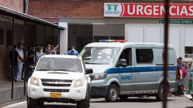 Ramiro Suárez fue trasladado a una clínica de Bogotá./Foto Juan Pablo Cohen-La Opinión