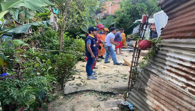 Este martes se inicia la entrega de las ayudas humanitarias a los damnificados de la ola invernal en Ocaña./ Foto: Cortesía.