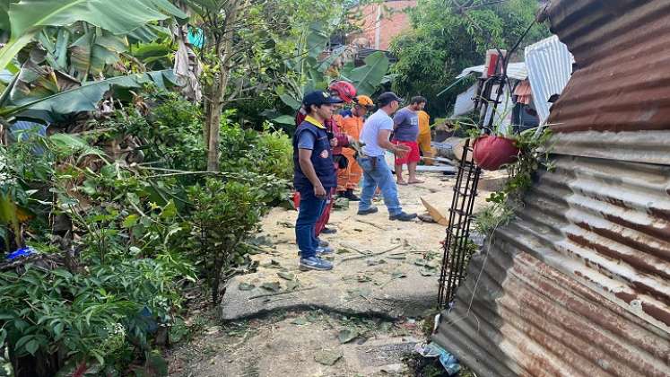 Este martes se inicia la entrega de las ayudas humanitarias a los damnificados de la ola invernal en Ocaña./ Foto: Cortesía.