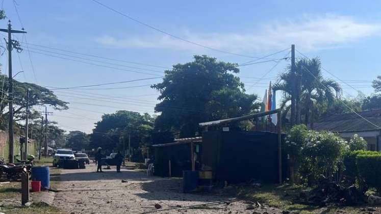 Carro bomba explotó cerca de estación de Policía en Potrerito, zona rural de Jamundí