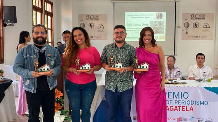 Ganadores Premio de Periodismo La Bagatela