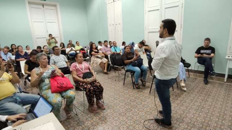 Ayer, la Alcaldía socializó con los ediles los resultados del proceso de Presupuesto Participativo 2024./Foto cortesía