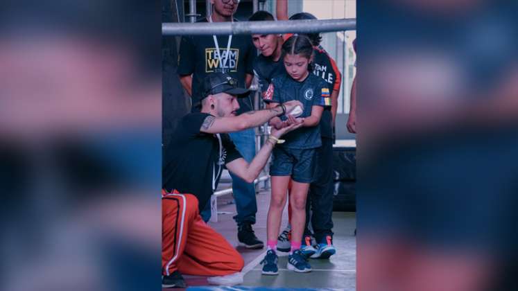 El cucuteño Brayan Esteban Almeida, deportista y entrenador de la selección Norte de parkour. 