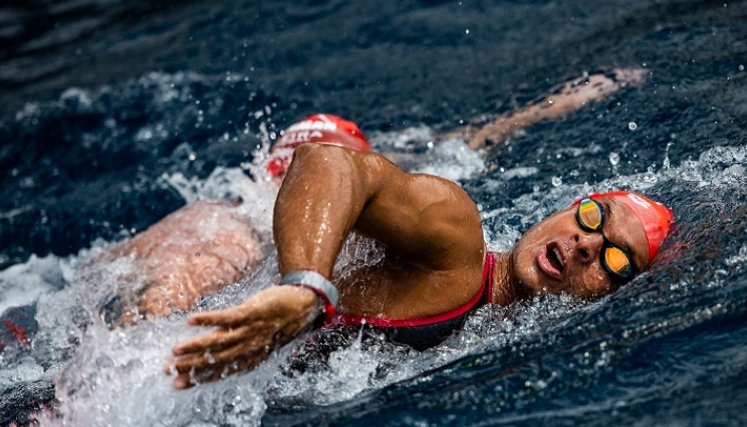 David Carrillo, es una de las cartas de Norte de Santander en el Open Swimmers ‘Santa Marta Sea Challenge’ de aguas abiertas.