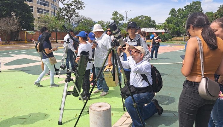 Buscan fomentar el interés por la astronomía en Venezuela. / Fotos: Anggy Polanco / La Opinión