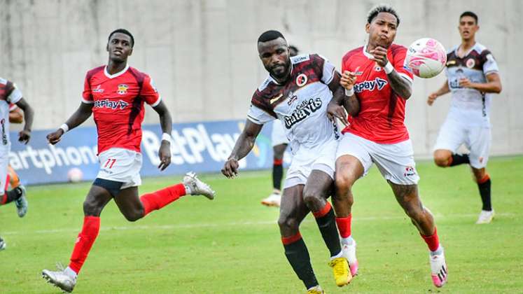 Alexander González, volante del Cúcuta Deportivo. 