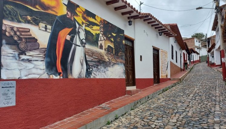 Caminar por las emblemáticas calles empedradas del barrio La Costa de Ocaña es recordar a través de imágenes el pasado de la ciudad.  / Fotos cortesía