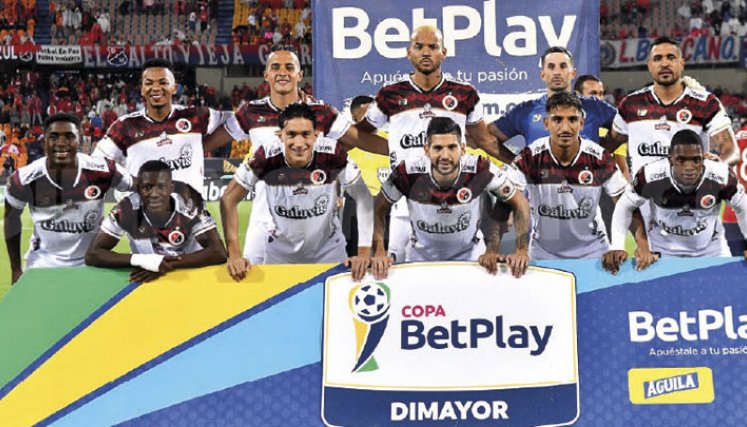 Cúcuta Deportivo en la Copa Colombia 2023. 