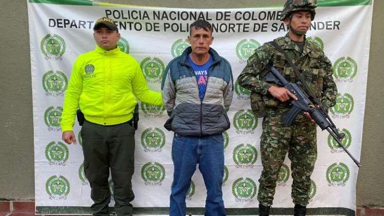 Capturado por ser uno de los más buscados. / Foto: Cortesía 