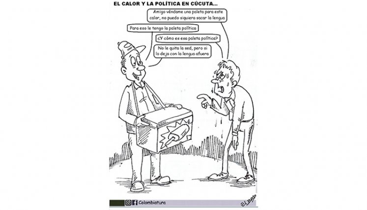 Caricatura @Colombiatura
