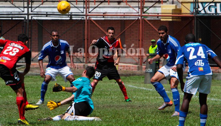Federico Barrionuevo, Cúcuta vs. Millonarios. 