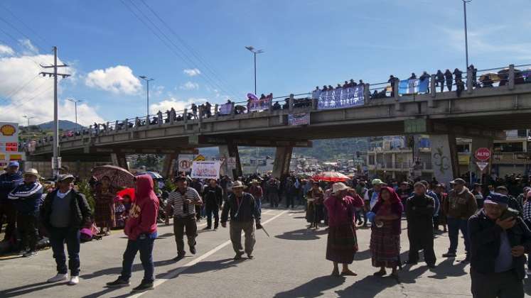 Protestas en Guatemala