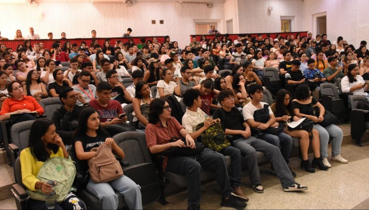 Estudiantes de todos los semestres participaron de la actividad. / Foto: Cortesía.