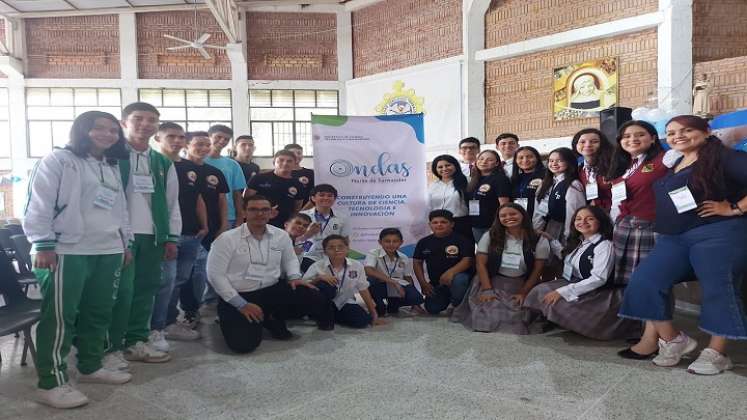 El programa Ondas llega a la provincia de Ocaña para despertar el espíritu investigativo en las escuelas y colegios de la región. / Foto: Cortesía