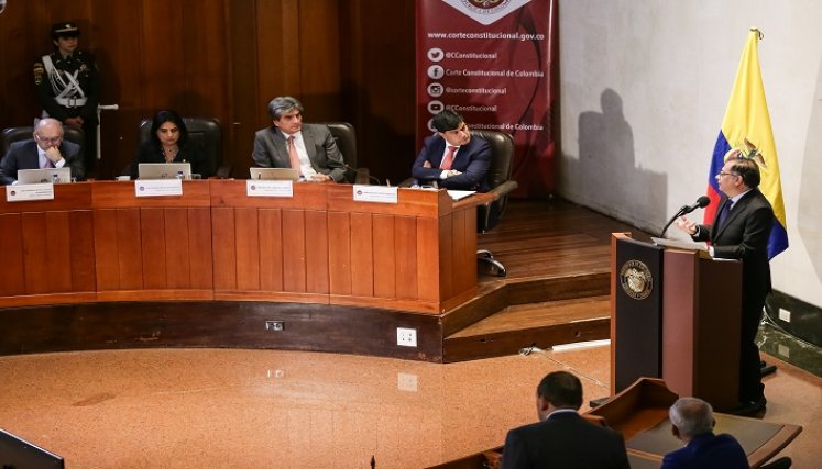 Presidente presentó terna para magistrado de la Corte