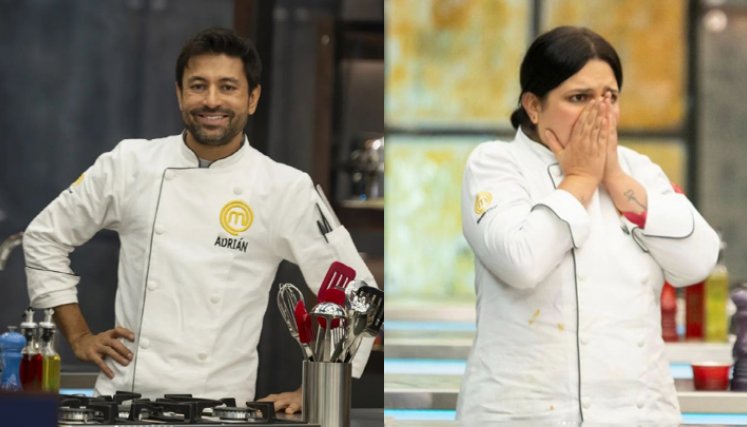Adrian y Natalia, los primeros semifinalistas de MasterChef Celebrity 