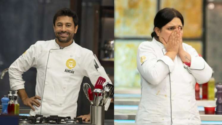 Adrian y Natalia, los primeros semifinalistas de MasterChef Celebrity 