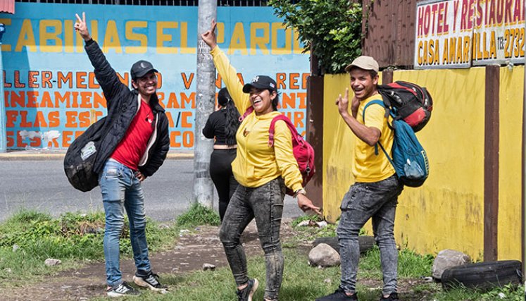 El silencioso paso de migrantes por Nicaragua hacia EE.UU.