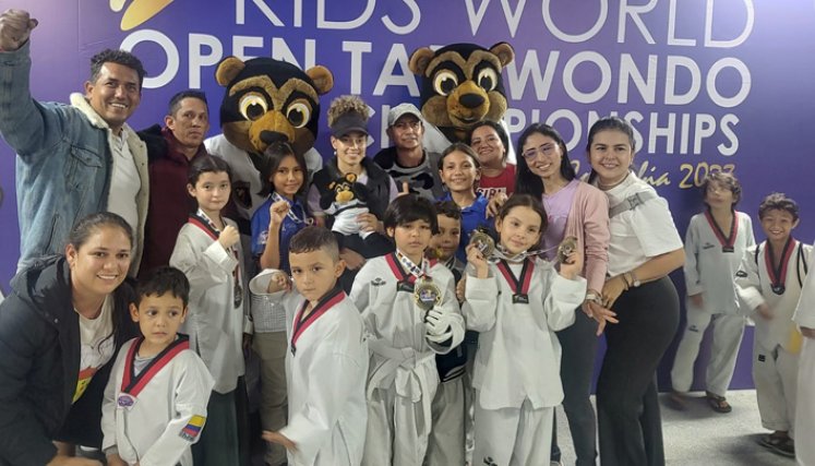 Norte de Santander ganó medallas en mundial infantil de taekwondo