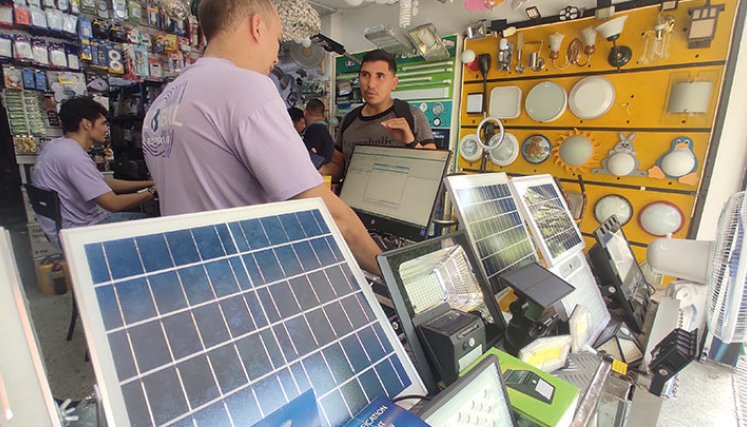 Crece el interés de la ciudadanía de Norte de Santander por los sistemas solares fotovoltaicos./ Foto Leonardo Favio Oliveros-La Opinión