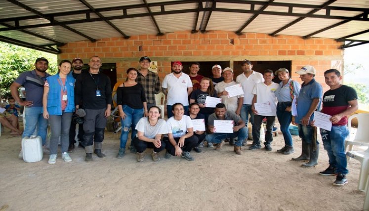 La Agencia para la Reincorporación y la Normalización adelanta proyectos productivos en el Catatumbo./ Foto: Cortesía