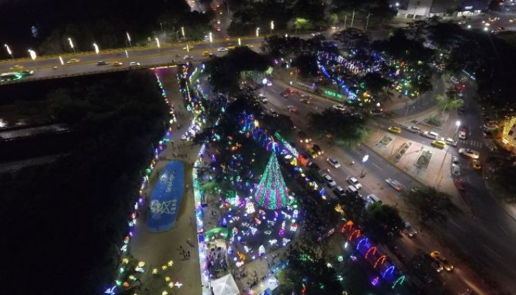 Así luce el Ecoparque Pamplonita desde el aire./Foto Juan Pablo Cohen/La Opinión